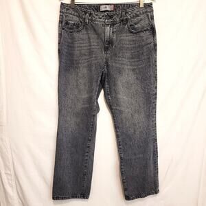 Cabi Womens Fall 22 100% Boyfriend Jeans Black Smoke Wash Size 8 Style 4329